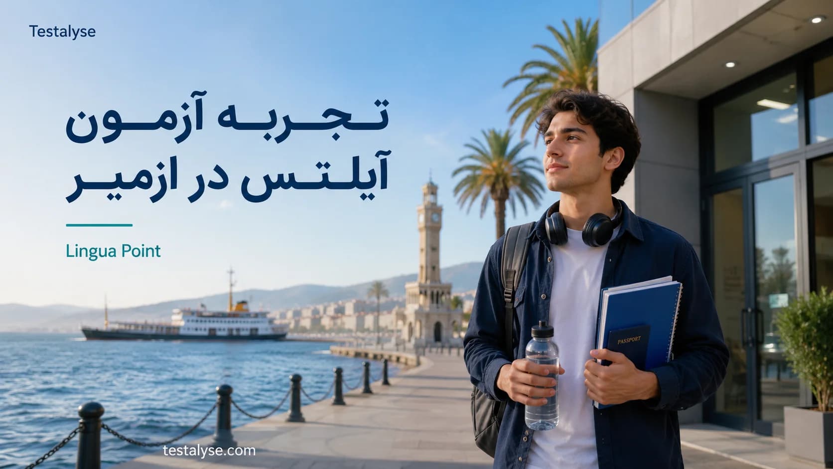 تجربه یکی از کاندیدیتهای آیلتس در سنتر Lingua Point ازمیر